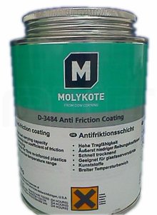 Антифрикционное покрытие Molykote D-3484 